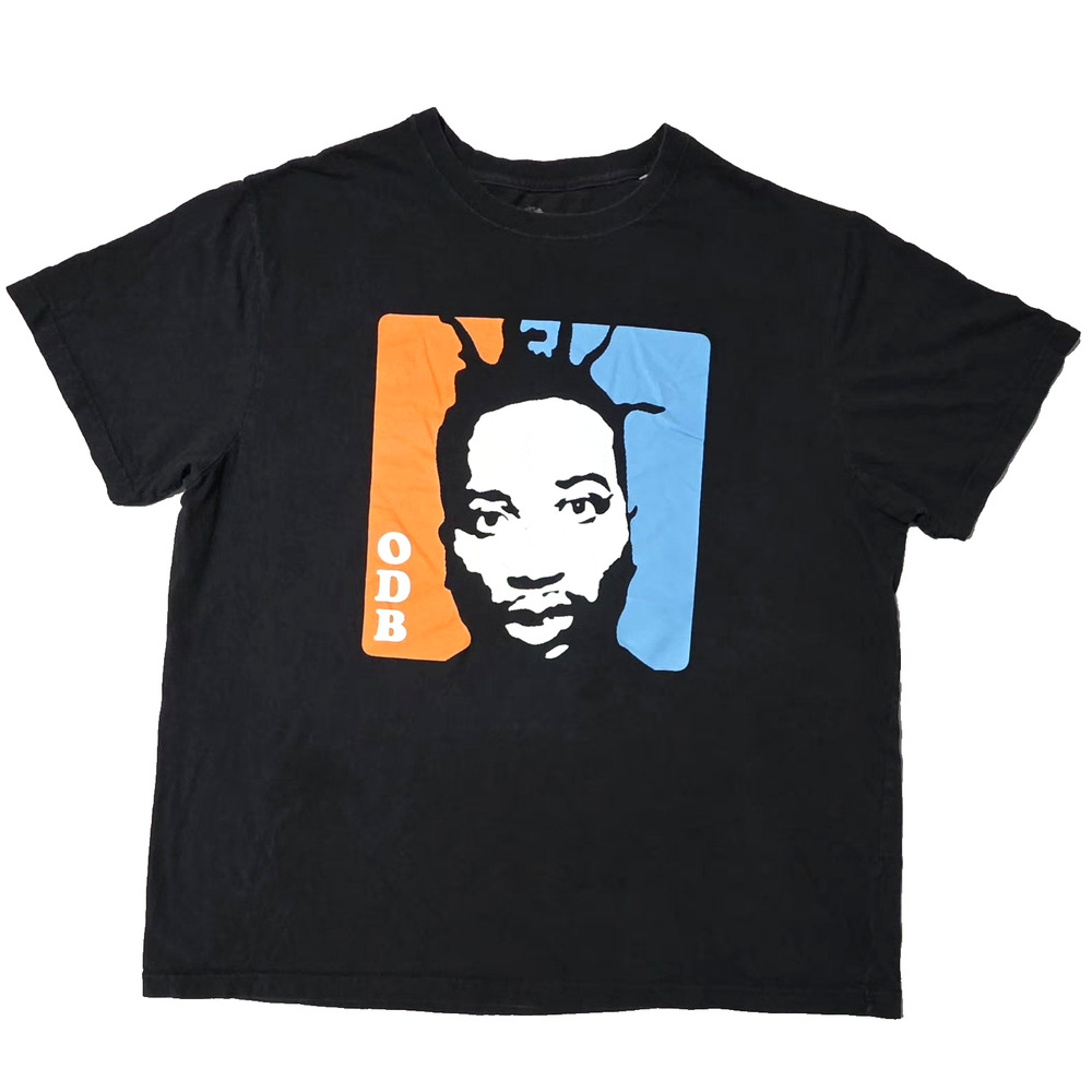 VTG Style ODB Ol' Dirty Bastard Wu-Tang Clan Graphic T-Shirt Black Men's 2XL